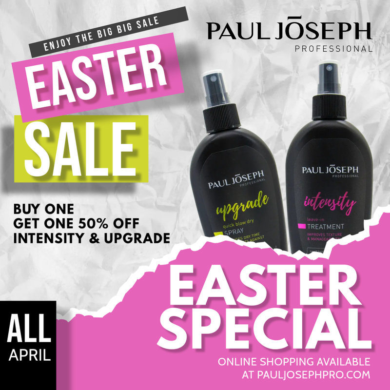 Paul Joseph Easter sale graphic